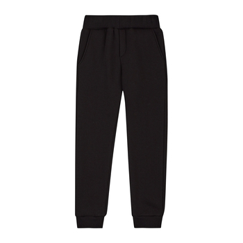 Спортивні штани на флісі Garnamama Pants girl Butterflies 152 Чорний (957826.1312413) - Pampik