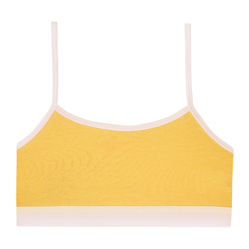 Ліф Garnamama Basic crop tops 2-pack 98-104 Желтый Голубой (816932.1171544) - Pampik - 6
