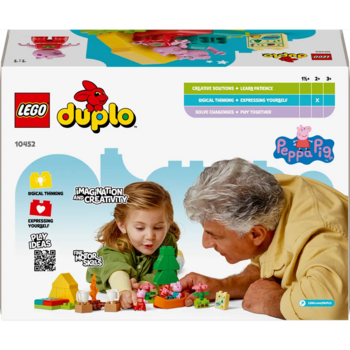 Конструктор LEGO DUPLO Peppa Pig Туристический поход, 32 детали (10452) - Pampik - 2