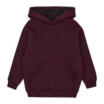 Худі на флісі Garnamama Oversize sport Big 170-176 Бордовий (1043361.1407297) - Pampik