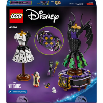 Конструктор LEGO Disney Сукні Малефісенти та Лютелли де Віль, 524 деталі (43262) - Pampik