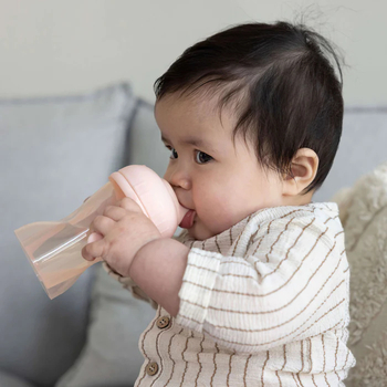 Чашка непроливайка Difrax Non-Spill Sippy Cup Soft, с силиконовым носиком, 250 мл, Blossom (704 Blossom) - Pampik - 6