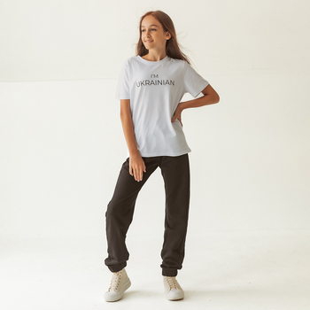 Футболка Garnamama Ukraine t-shirt 110-116 Білий (910920.12299424) - Pampik - 3