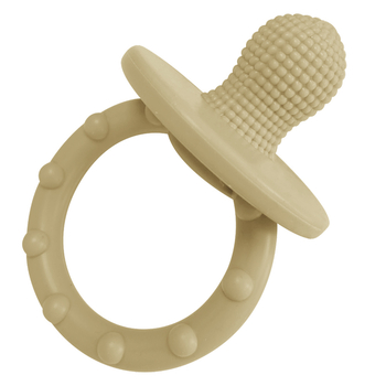 Пустушка силіконова 100% MinikOiOi Basics Gumy Mellow Yellow, 3 м+ (101220006) - Pampik