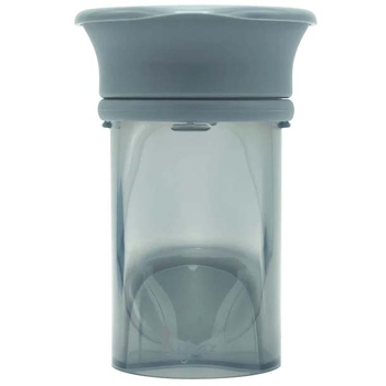 Чашка непроливайка Difrax 360°, 250 мл, Stone (1012 Stone) - Pampik