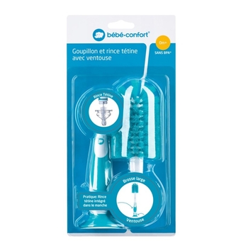 Щеточка для бутылочки 2в1 Bebe Confort на присоске (3102201830) - Pampik - 4