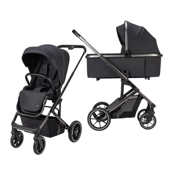 Коляска універсальна 2 в 1 Osann Juntos Coal (121-324-316) - Pampik