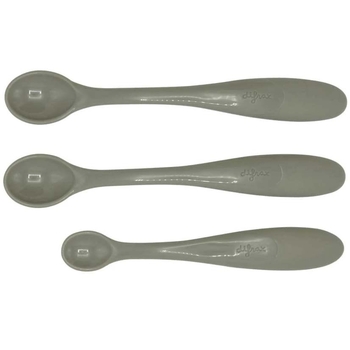 Набір дитячих ложок Difrax Weaning Spoons Clay, 3 шт. (7442 Clay) - Pampik