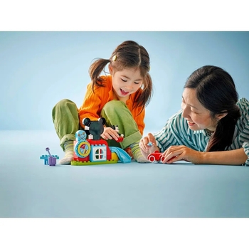 Конструктор LEGO DUPLO Disney Микки Маус Клубный дом и автомобиль, 27 деталей (10454) - Pampik - 5
