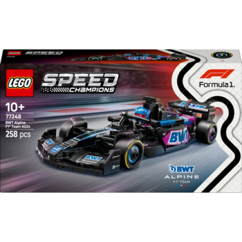Конструктор LEGO Speed Champions Автомобіль для перегонів BWT Alpine F1 Team A524, 258 деталей (77248) - Pampik