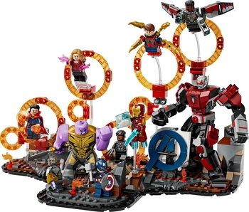 Конструктор LEGO Super Heroes Marvel Мстители: Завершение. Решающая битва, 621 деталь (76323) - Pampik - 4
