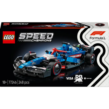Конструктор LEGO Speed Champions Автомобіль для перегонів F1 Visa Cash RB VCARB 01, 248 деталей (77246) - Pampik