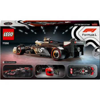 Конструктор LEGO Speed ​​Champions Автомобиль для гонки MoneyGram Haas F1 Team VF-24, 242 деталі (77250) - Pampik - 2