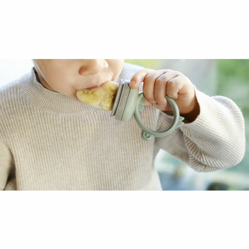 Ніблер силіконовий MinikOiOi Pulps Pinky Pink / Powder Grey (101130005) - Pampik - 6