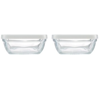 Скляні контейнери для їжі Bebe Confort, 2 шт. (3105209200) - Pampik - 3