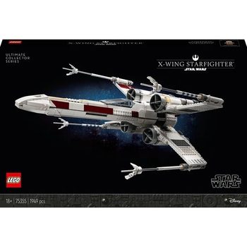 Конструктор LEGO Star Wars Винищувач X-Wing, 1949 деталей (75355) - Pampik