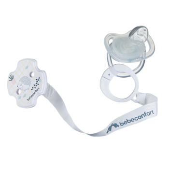 Кліпса для пустушки Bebe Confort Urban Garden, білий (3104209700) - Pampik - 3