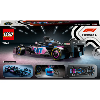 Конструктор LEGO Speed Champions Автомобіль для перегонів BWT Alpine F1 Team A524, 258 деталей (77248) - Pampik - 2