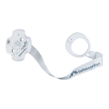 Кліпса для пустушки Bebe Confort Urban Garden, білий (3104209700) - Pampik