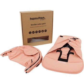 Набір текстилю до коляски Hamilton by Yoop X1 Plus Pastel Pink (65054) - Pampik