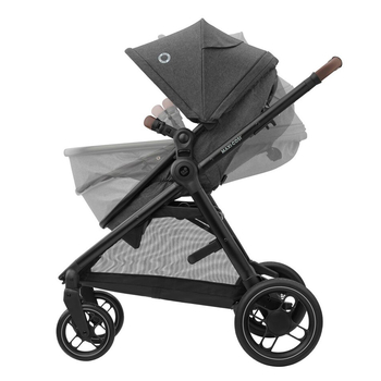 Универсальная коляска 3 в 1 Maxi-Cosi Zelia S Trio Dark Grey (1996551110) - Pampik - 10
