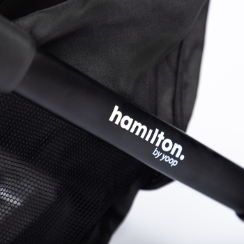 Прогулянкова коляска Hamilton by Yoop T1 Dark Grey (65573) - Pampik - 13