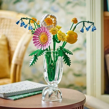 Конструктор LEGO Botanicals Мініатюрний сонячний букет 373 деталі (10347) - Pampik - 8