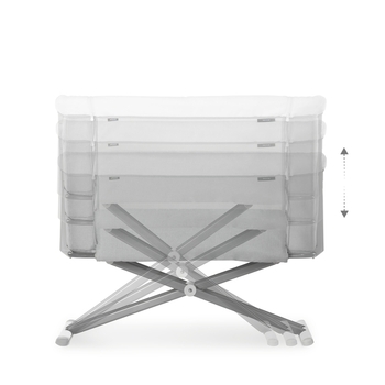 Приставне ліжко Hauck Face to Me 2 Melange Grey (60853-1) - Pampik - 4