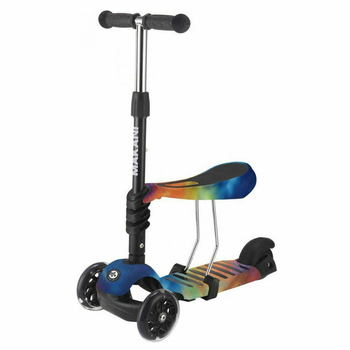 Самокат Kikka Boo Makani 3in1 Ride/Skate Rainbow (31006010092) - Pampik