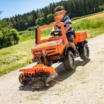 Машина для прибирання Rolly Toys rollyUnimog Service, помаранчевий (38190) - Pampik - 10