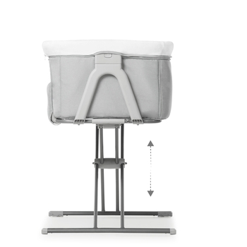 Приставне ліжко Hauck Face to Me 2 Melange Grey (60853-1) - Pampik - 3