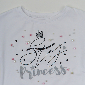 Футболка Ляля 3СК142 104 Белый (736733.1053802) - Pampik - 5