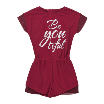 Ромпер Ляля 8СК100 134 Червоний (772031.1014156) - Pampik