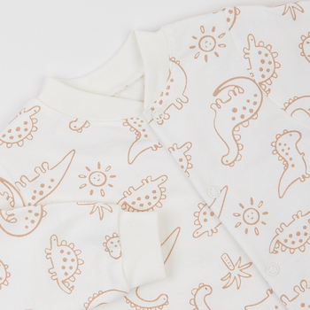 Чоловічок теплий Ляля 8ФТ049 68 Молоко (1033651.11844223) - Pampik - 3