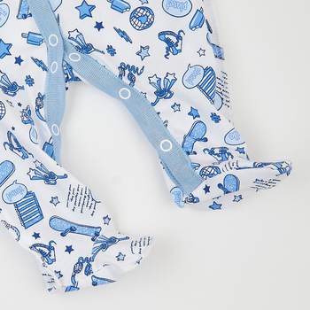 Чоловічок Ляля 8КЛ082 56 Голубой Белый (991283.1352611) - Pampik - 5