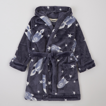 Халат Ляля 16МХ101 98 Синій (1032357.12207228) - Pampik