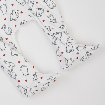 Чоловічок теплий Ляля 8ФТ049 80 Молоко (1033656.11844222) - Pampik - 5