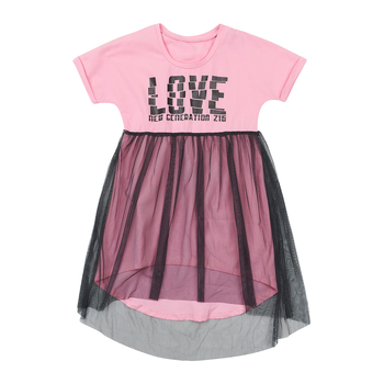 Плаття Ляля 15СК114-3 128 Рожевий (772159.1115901) - Pampik