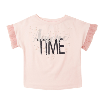 Футболка Ляля 3СК160 134 Рожевий (914418.1273726) - Pampik