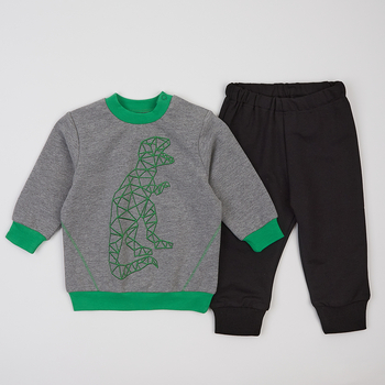 Спортивний костюм Ляля К3ДВ009 92 Сірий (1053223.1418771) - Pampik