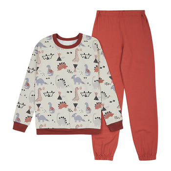 Піжама Ляля К3ІН126 134 Серый (992572.9728515) - Pampik