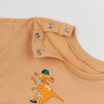 Футболка ясельна Ляля 3КЛ022 80 Желтый (794378.1135315) - Pampik - 2