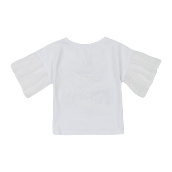 Футболка Ляля 3СК142 98 Белый (736732.1053802) - Pampik - 2