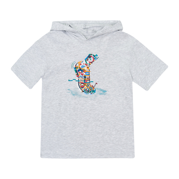 Футболка Ляля 3СК147 77% 152 Серый (803037.1153802) - Pampik