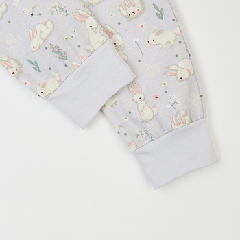 Піжама утеплена Ляля К3ФТ118 К3ФТ143 К3ФТ152 К3ФТ153 футер 128 Серый (963321.11844621) - Pampik - 5