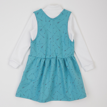 Сарафан Ляля К15ДВ121 116 Зелений (1039497.1404462) - Pampik - 2