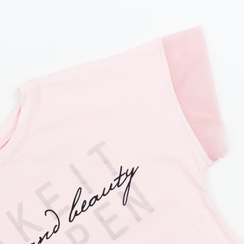 Футболка Ляля 3СК141 164 Розовый (711081.1014076) - Pampik - 3