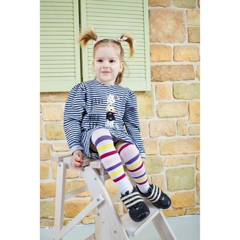 Сукня Ляля 15ДВ122 110 Синий Сірий (787815.1128212) - Pampik - 7