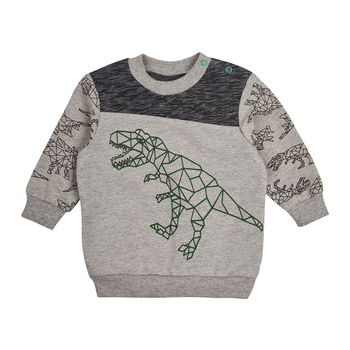 Кофточка Ляля 3ДВ010 80 Сірий Чорний (575683.509861) - Pampik