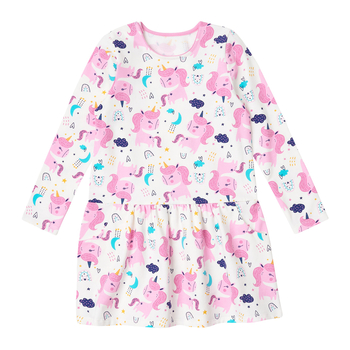 Сукня утеплена Ляля 15СН127 98 Молоко (850263.1206303) - Pampik